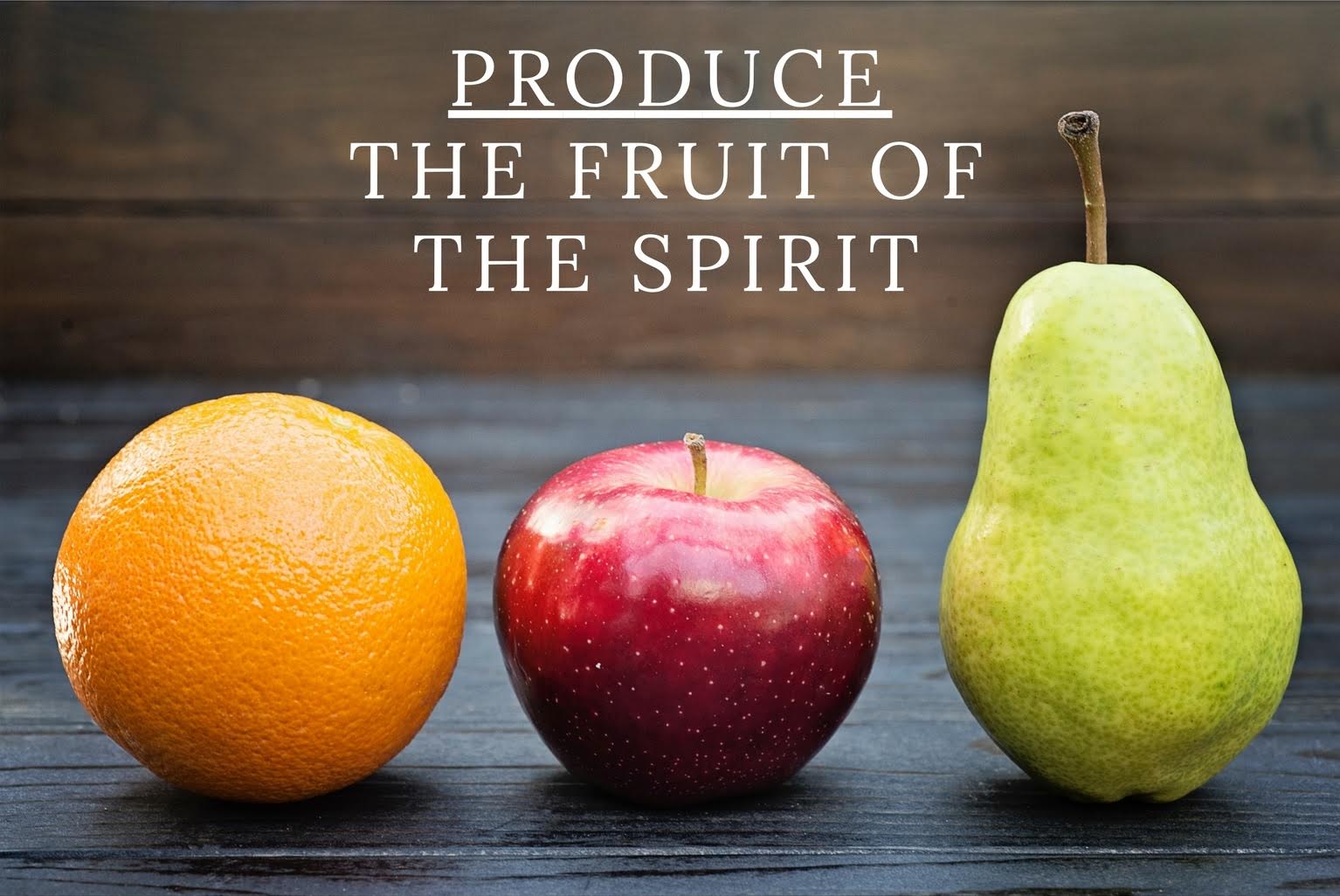 “FRUITS OF THE SPIRIT AND FAULTS OF THE FLESH” Mulvane Christian Church